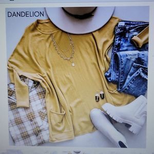 If u love to be ultra cozy, then look no further. This cozy sweater in Dandelion